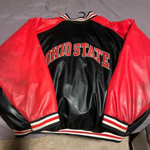Ohio State jacket;good condition;SIZE XXXL has few small tares near wrist areas - Picture 5 of 14